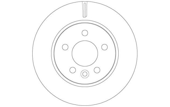 Brake Disc DF6482 TRW, Image 3