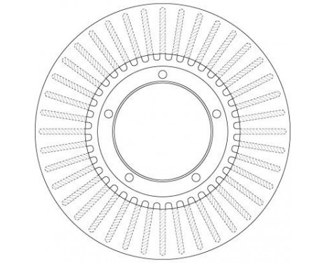 Brake Disc DF6486 TRW, Image 2