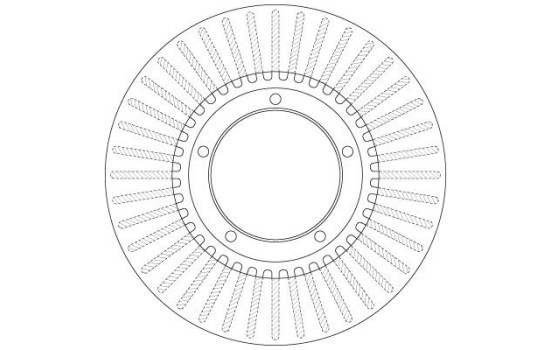 Brake Disc DF6486 TRW, Image 2