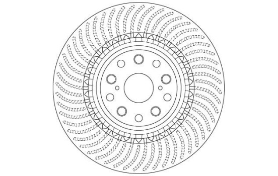 Brake Disc DF6488S TRW, Image 2