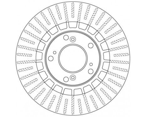 Brake Disc DF6493 TRW, Image 2