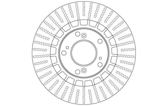 Brake Disc DF6493 TRW, Image 2