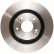 Brake disc DF6497S TRW