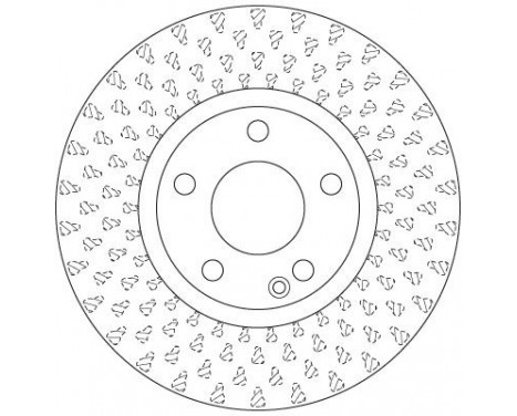 Brake Disc DF6501 TRW, Image 2