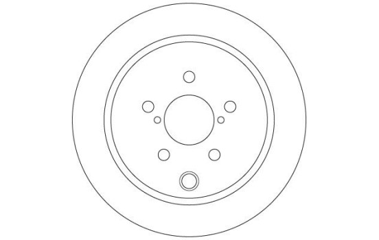 Brake Disc DF6503 TRW, Image 2