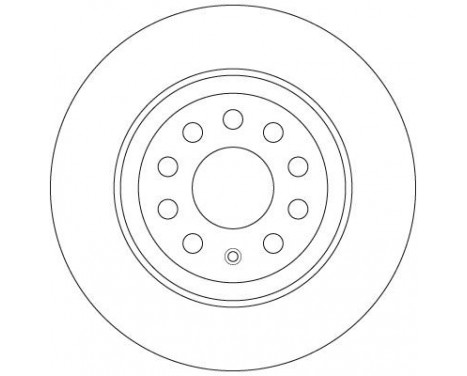 Brake Disc DF6504 TRW, Image 2