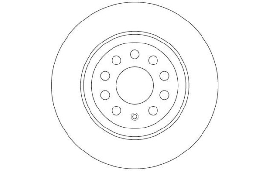 Brake Disc DF6504 TRW, Image 2