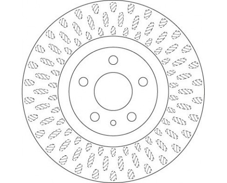 Brake Disc DF6522 TRW, Image 2