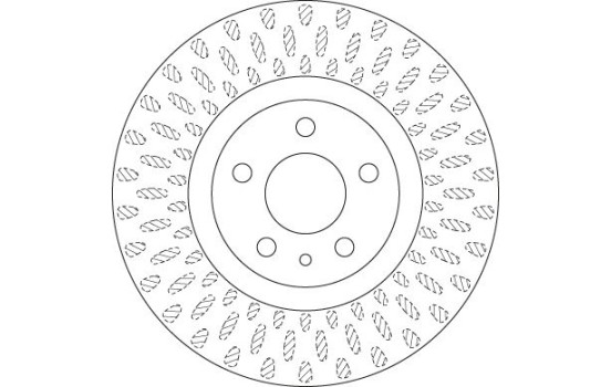 Brake Disc DF6522 TRW, Image 2
