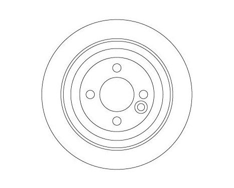 Brake Disc DF6523 TRW, Image 2