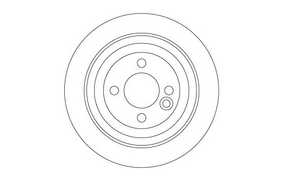 Brake Disc DF6523 TRW, Image 2