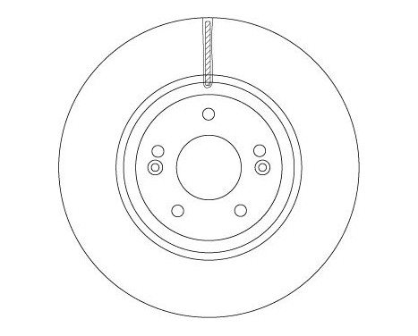 Brake Disc DF6545S TRW