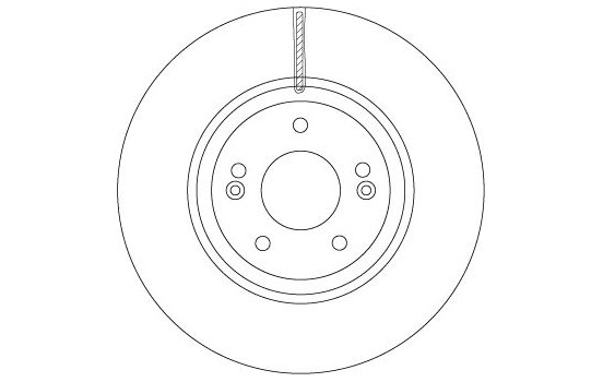 Brake Disc DF6545S TRW