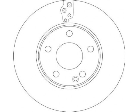 Brake Disc DF6548 TRW, Image 2