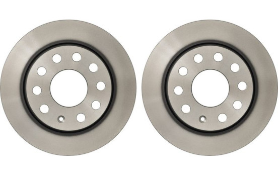 Brake disc DF6553 TRW