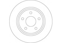 Brake Disc DF6556 TRW
