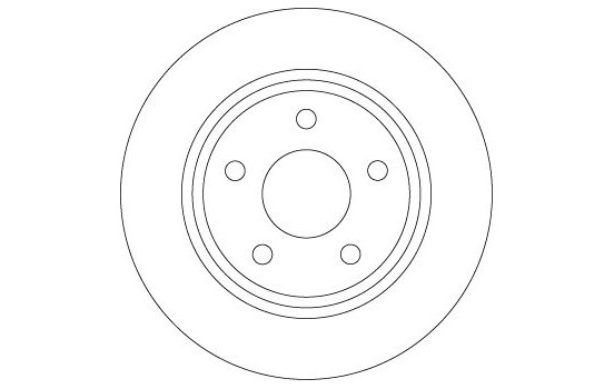 Brake Disc DF6556 TRW