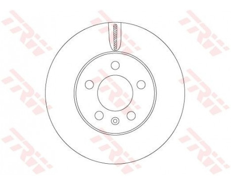 Brake Disc DF6584 TRW