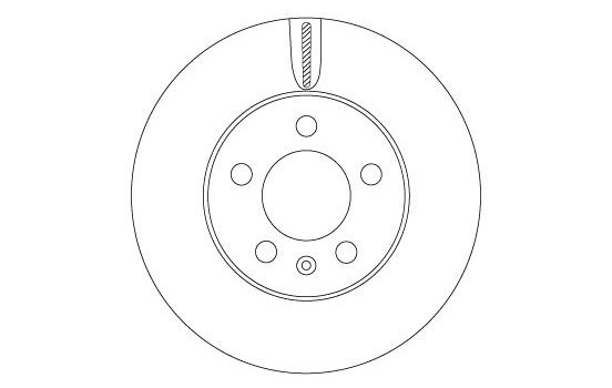 Brake Disc DF6584 TRW, Image 2