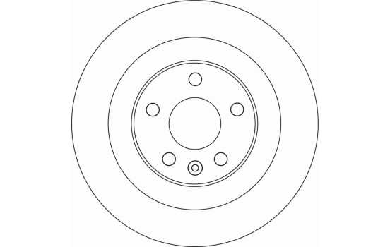 Brake Disc DF6588 TRW