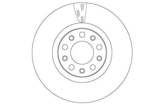 Brake Disc DF6590S TRW
