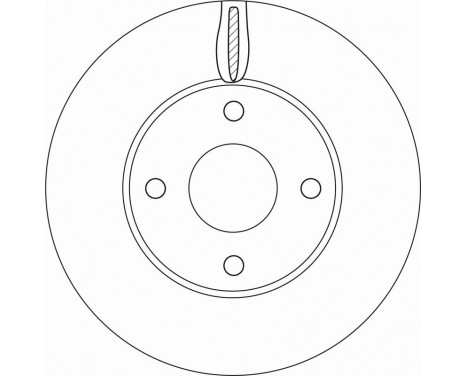 Brake Disc DF6593 TRW