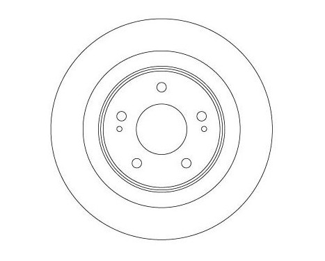 Brake Disc DF6598 TRW, Image 2