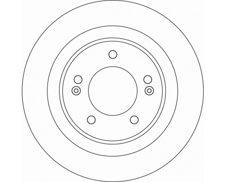 Brake Disc DF6599 TRW