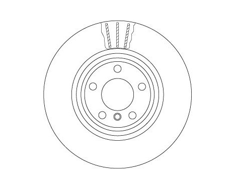 Brake Disc DF6602S TRW, Image 2