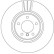 Brake Disc DF6609S TRW, Thumbnail 2