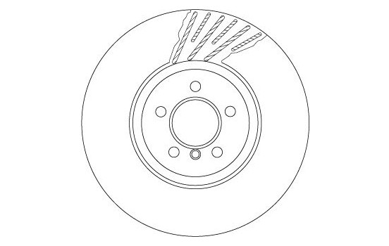 Brake Disc DF6613S TRW