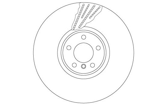 Brake Disc DF6618S TRW