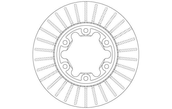 Brake Disc DF6630 TRW, Image 2