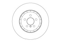 Brake disc DF6636S TRW