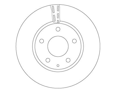 Brake Disc DF6661S TRW, Image 2