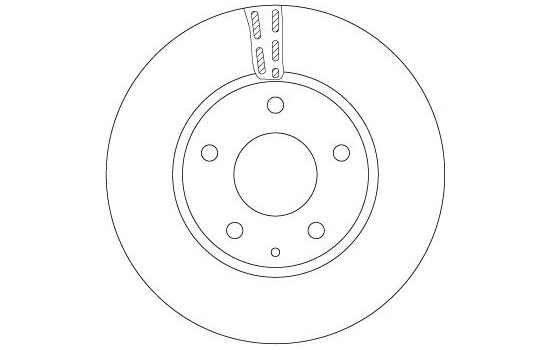 Brake Disc DF6661S TRW, Image 2