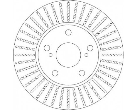 Brake Disc DF6679 TRW, Image 2