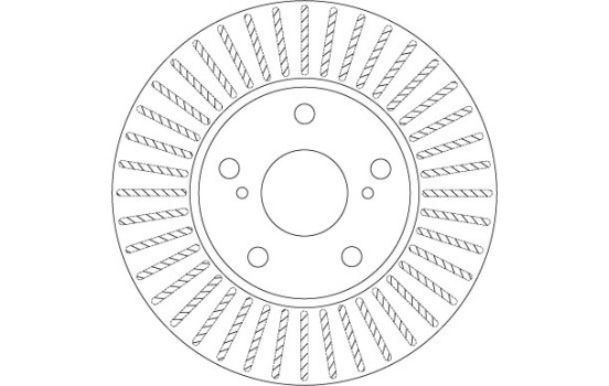 Brake Disc DF6679 TRW, Image 2