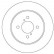 Brake Disc DF6686 TRW, Thumbnail 3