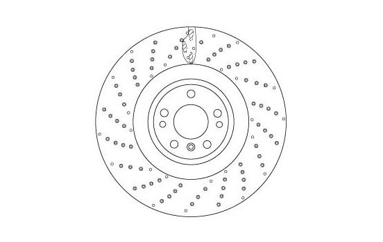 Brake Disc DF6687S TRW, Image 3