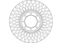 Brake Disc DF6688S TRW