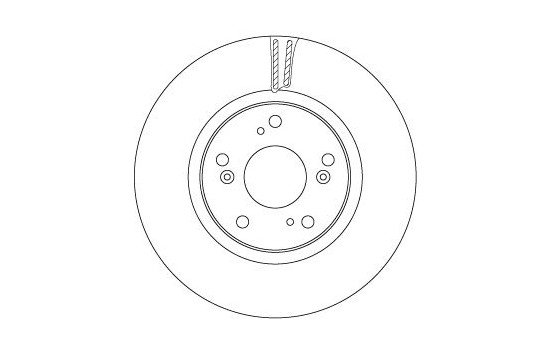 Brake Disc DF6689 TRW