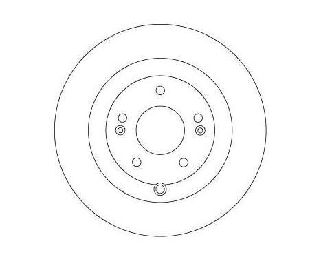 Brake Disc DF6690 TRW, Image 2