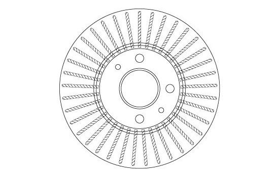 Brake Disc DF6693 TRW, Image 2