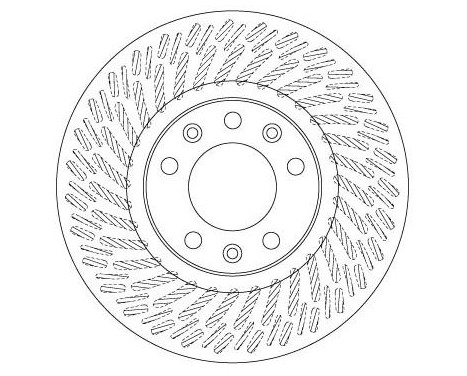 Brake Disc DF6698 TRW, Image 2