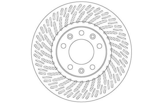 Brake Disc DF6698 TRW, Image 2