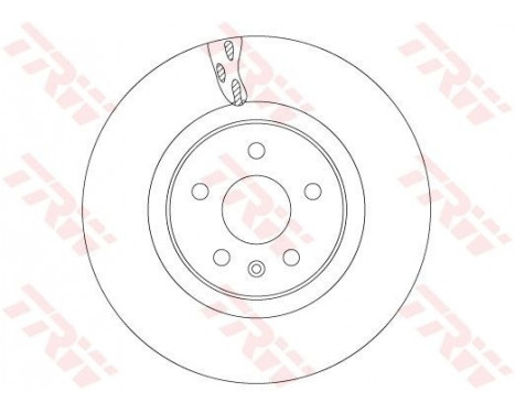 Brake Disc DF6700S TRW