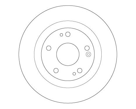 Brake Disc DF6705 TRW