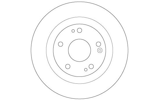Brake Disc DF6705 TRW
