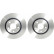 Brake disc DF6708 TRW